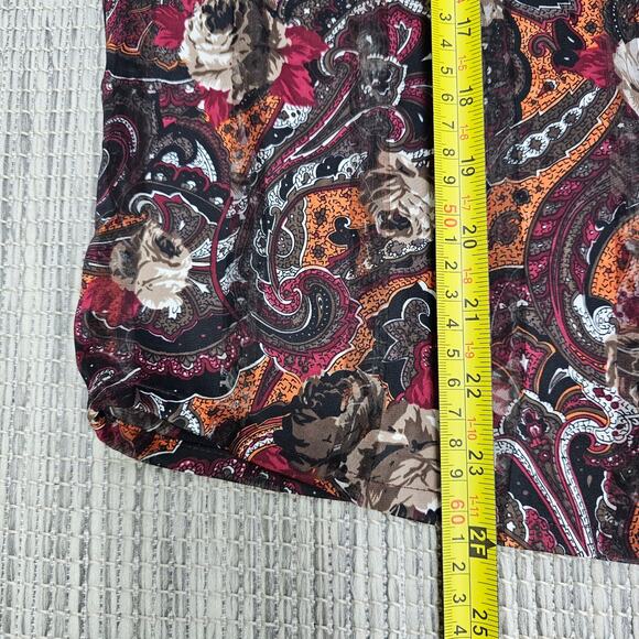 Vintage Nicola Blouse Womens 8 Sheer Striped Tie Neck Long Sleeve Career Holiday - Picture 5 of 9